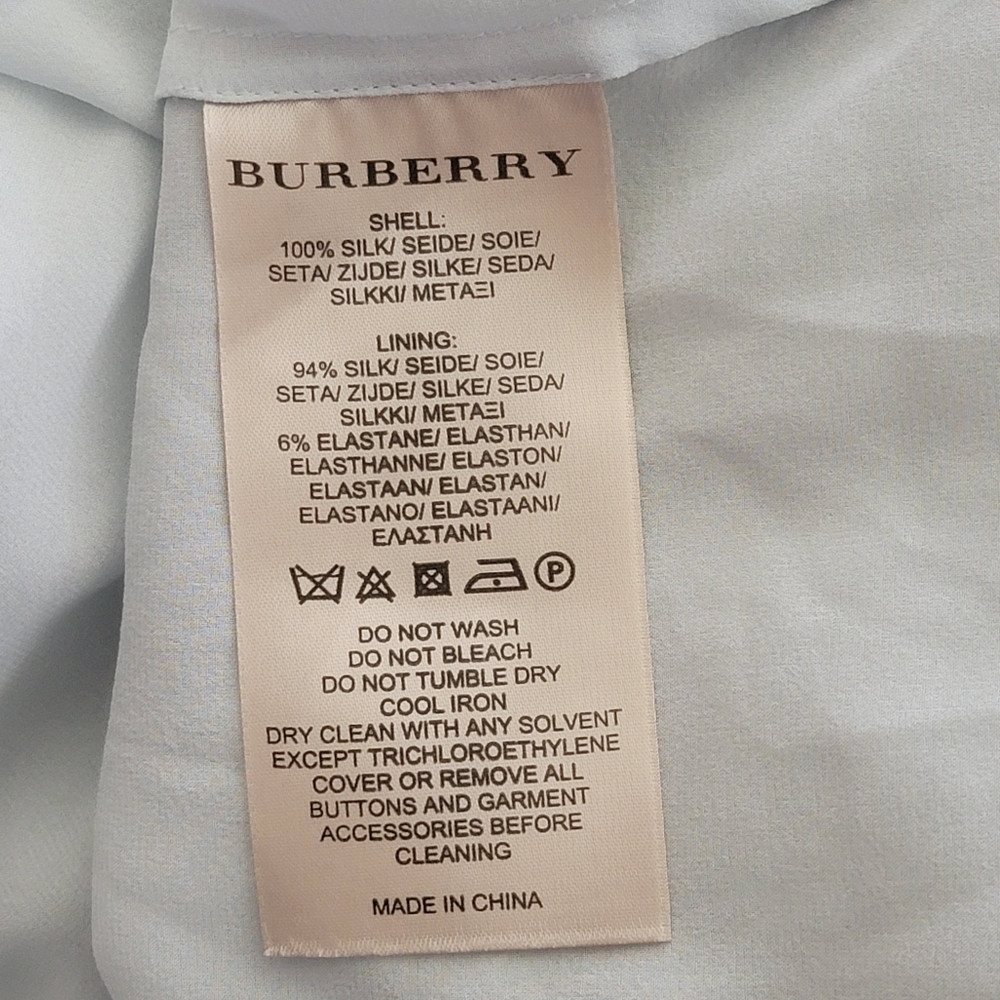 Burberry Silk Sleeveless Tank Blouse - Picture 11 of 13